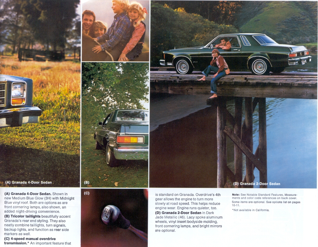 1979 Ford Granada Brochure Page 12